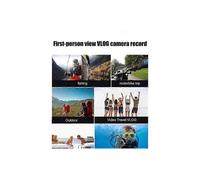 (White) 4k Thumb Action Sports Camera,mini Body Go Snap Camera,thumb Size Hands Free