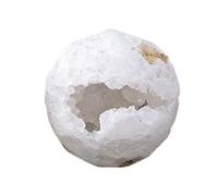 White Agate Crystal Cluster Cave Crystal Ball Ornaments Gemstone Home Decoration,500~560g