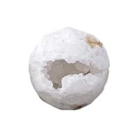 White Agate Crystal Cluster cave Crystal Ball Ornaments White Crystal Cornucopia Home Office Ornaments Gifts,200~300g