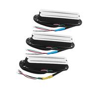 White Alnico 5 Dual Hot Rails Humbucker Pickups Cuello/Medio/Pastilla De Puente Para Piezas De Guitarra Eléctrica Piezas de Guitarra Eléctrica