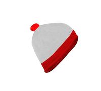 White And Red Bobble Fancy Dress Hat (gorro/sombrero)