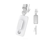 (white) Battery Holder Compatible with Apple Vision Pro,Portable Vision Pro Battery Case with 360 Rotatable Belt Clip