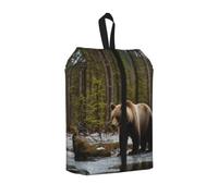 White Bear Brown Bear - Bolsa de almacenamiento de zapatos unisex para viajes, ligera, portátil, bolsa organizadora, 1 unidad, Talla única, Organizador de bolsas
