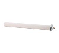 White Bird Parrot Perch | Authentic Wood Grinding Accessory for Beak & Foot Care | Simple - Install Cage Toy for Parrots/Cockatiels/Lovebirds | Sturdy Pet Addition (3 Sizes) (2.5 * 30cm)