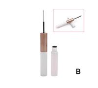 (white)Black (C)$Double-head multifunctional self-grafting segmented mascara glue bond seal waterproof and firm glue