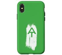 White Blaze Appalachian Trail AT Hiking Graphic Carcasa para iPhone X/XS