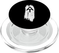 White Blaze Appalachian Trail AT Minimalist Hiking Retro PopSockets PopGrip para MagSafe