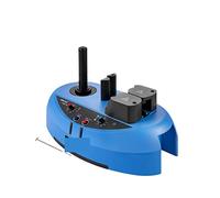 White/Blue Air Pillow Machine 164ft Bubble Films Maker With 7.2-7.8/13 Ft/min Sealing Speed For Packaging herramientas de bricolaje(13 Blue)