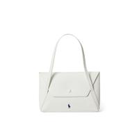 White Bolso tipo sobre Polo Play mini de piel TALLA ÚNICA