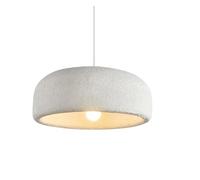 - White Bowl Shaped Dining Room Bedroom Pendant LampNew Japan Polystyrene Personalized LED Chandelier