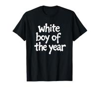 White Boy of The Year - Funny Handsome Cool Men's Humor Camiseta