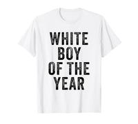 White Boy of The Year - Funny Handsome Cool Men's Humor Camiseta