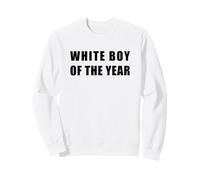 White Boy of The Year - Funny Handsome Cool Men's Humor Sudadera