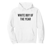 White Boy of The Year - Funny Handsome Cool Men's Humor Sudadera con Capucha
