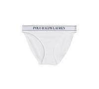 White Braga de bikini con logotipo L