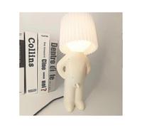 (White)brand-new Creative Lamp Naughty Boy Shy Man Small Night Lamp Home Decoration Eu Plug[PB]