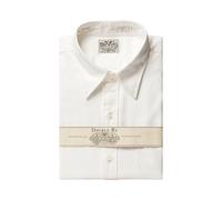 White Camisa de oxford pinpoint Slim Fit 16