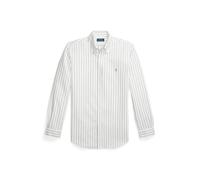 White Camisa oxford de rayas Custom Fit XL