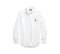 White Camisa oxford Slim Fit teñida en prenda L