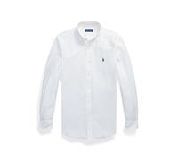 Camisa ajustada Chino logotipo bordado Hombre Talla XXL. Color Blanco