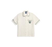 White Camisa tipo camp Classic Fit Wimbledon XXS