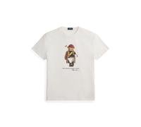 White Camiseta Custom Slim Fit con Polo Bear XS