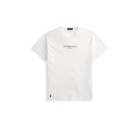White Camiseta de punto con logotipo S