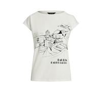 White Camiseta de punto jersey con gráfico XXS