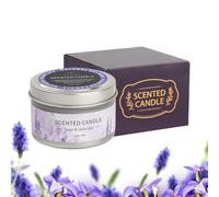 White Candle - Soybean Wax, 1.65x2.56in Meditation Candle Aromatic And Calming | Positive Energy Cleansing Candles, Relaxation Scented Jar For Yoga, Spa, Bedroom, Living Room And Mindfulness