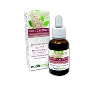 White chestnut o Castaño de Indias blanco (Aesculus hippocastanum) Flores emocionales o Flores de Bach Naturalma - Gotas 30 ml - Extracto líquido sin alcohol - Esencias florales - Vegano