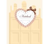 White Chocolate Coquette Composition Notebook College Ruled : Cute Girly Feminine Aesthetic: Sweet Dessert Coquette Aesthetic Journal for College, School, Office & Work