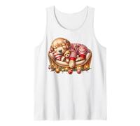 White Christmas Accessories For Dog Lover Golden Retriever Camiseta sin Mangas