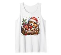 White Christmas Must Haves For Puppy Lover and Beagle Mom Camiseta sin Mangas