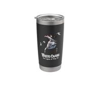 White Crane The Legacy of Fang Chi - Diseño de manga Vaso térmico de acero inoxidable de doble pared