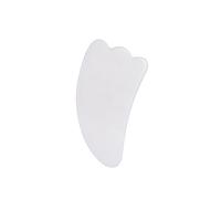 White Crystal Jade Sleep Eye Mask Face Massage Roller Guasha Board Scraper Set Natural Stone,type 4