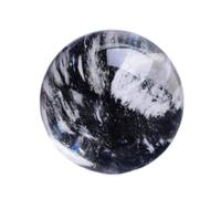 White Crystal Melting Ball Home Decoration Feng Shui Ball Rotating Crystal Ball White Crystal Ball,White-15~16cm