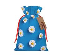White Daisy - Bolsas de Navidad para amigos, fiestas, regalos de cumpleaños, bodas, feliz Halloween, cesta de aperitivos