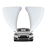 White Devil Horns Car Teeth Waterproof Vehicle Halloween Decoration