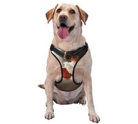 White Dress Beautiful Woman Reading - Arnés para perro, ajustable, reflectante, Oxford, fácil control, tamaño mediano y grande