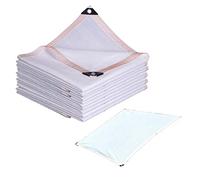 White e Sail - Toldo para exteriores con 90% de protección UV para patio, balcón y jardín, varios tamaños (1 x 2 m a 6 x 8 m), fácil instalación, perfecto para protección solar
