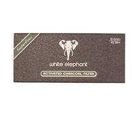 White Elephant - Filtro de carbón activo, 6 mm (3 paquetes de 45 filtros)