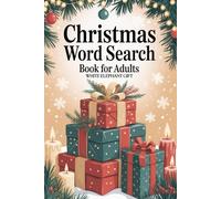 White Elephant Gifts: Christmas Word Search Book for Adults: 100 cozy Stress Relief Puzzles