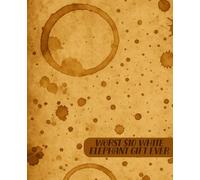 White Elephant Gifts for Adults: Worst $10 Surprise Ever - A Funny Wide Ruled Composition Notebook with Coffee Stains and Ugly Cover