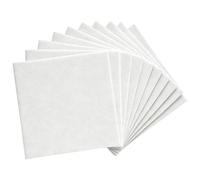 White Felt Squares 10 Pack 28cm Soft Thick DIY Craft Fabric For Home Decor