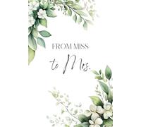 White Floral Gift Log, Miss to Mrs, Wedding Gift Log, Wedding Gift Tracker, Bridal Shower Gift Log, Baby Shower Gift Log, Present Tracker
