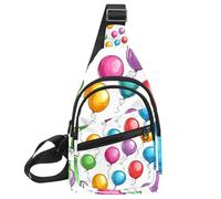 White Flower and Bee (24) - Mochila cruzada pequeña para viajes, deportes, senderismo, Multicolor 13, 11.8x7x1.5in/30x18x4cm