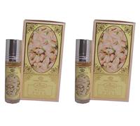 White Full Concentrated Perfume Oil 6ml Roll-On (Pack of 2) | Long Lasting Alcohol-Free Attar for Men & Women