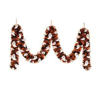 White Ghost Halloween Garland - Harvest Party Wall & Mantel Decor