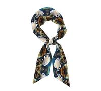 White-golden fish - Bufanda de moda para mujer, transpirable, accesorio multiusos, perfecta para citas, viajes y sesiones de fotos