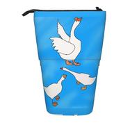 White Goose House - Estuche extensible para lápices, tela Oxford multidiseño, altura ajustable, bolsa de cosméticos multiusos